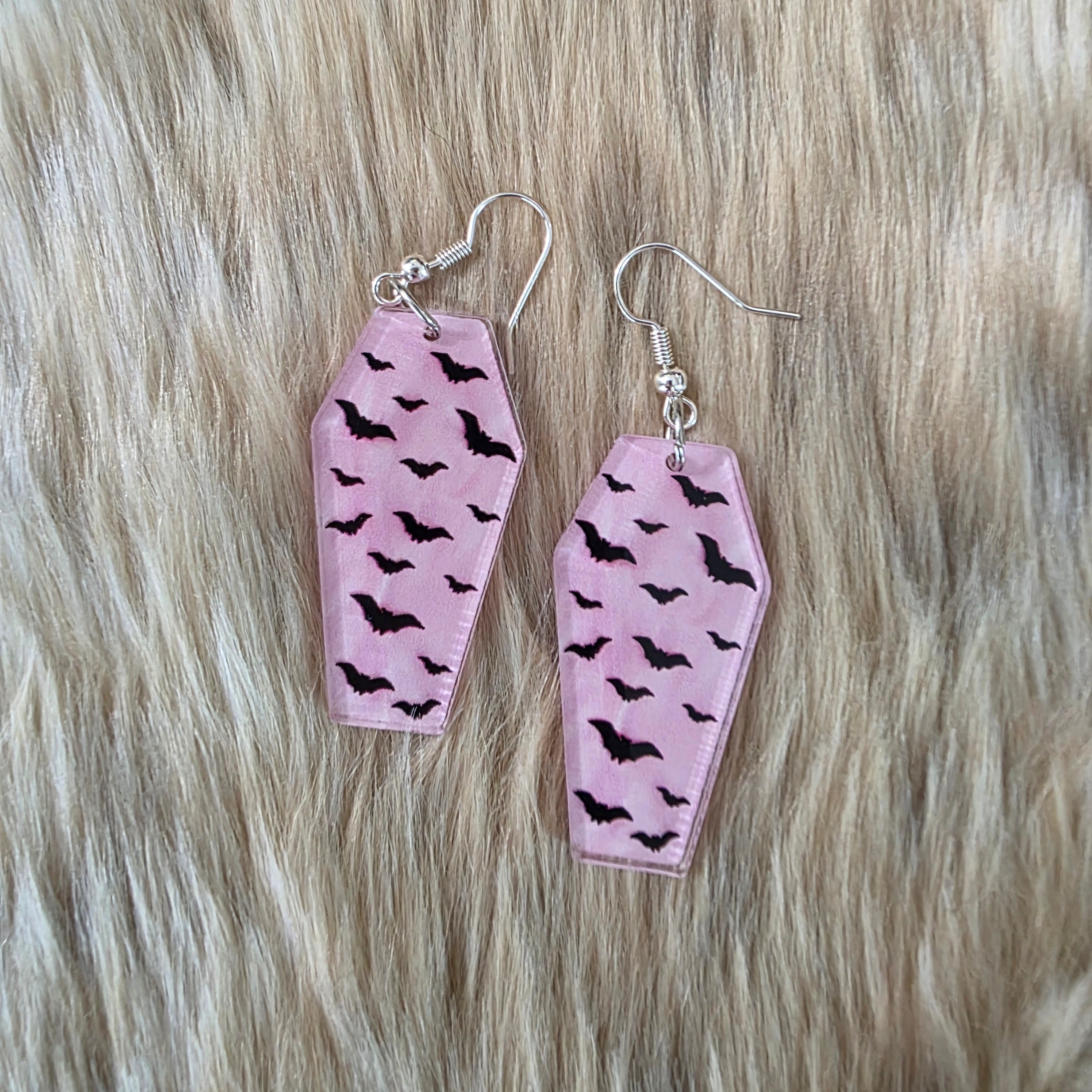 Gone Batty Earrings Novelty Earrings Vintage Vibes Boutique