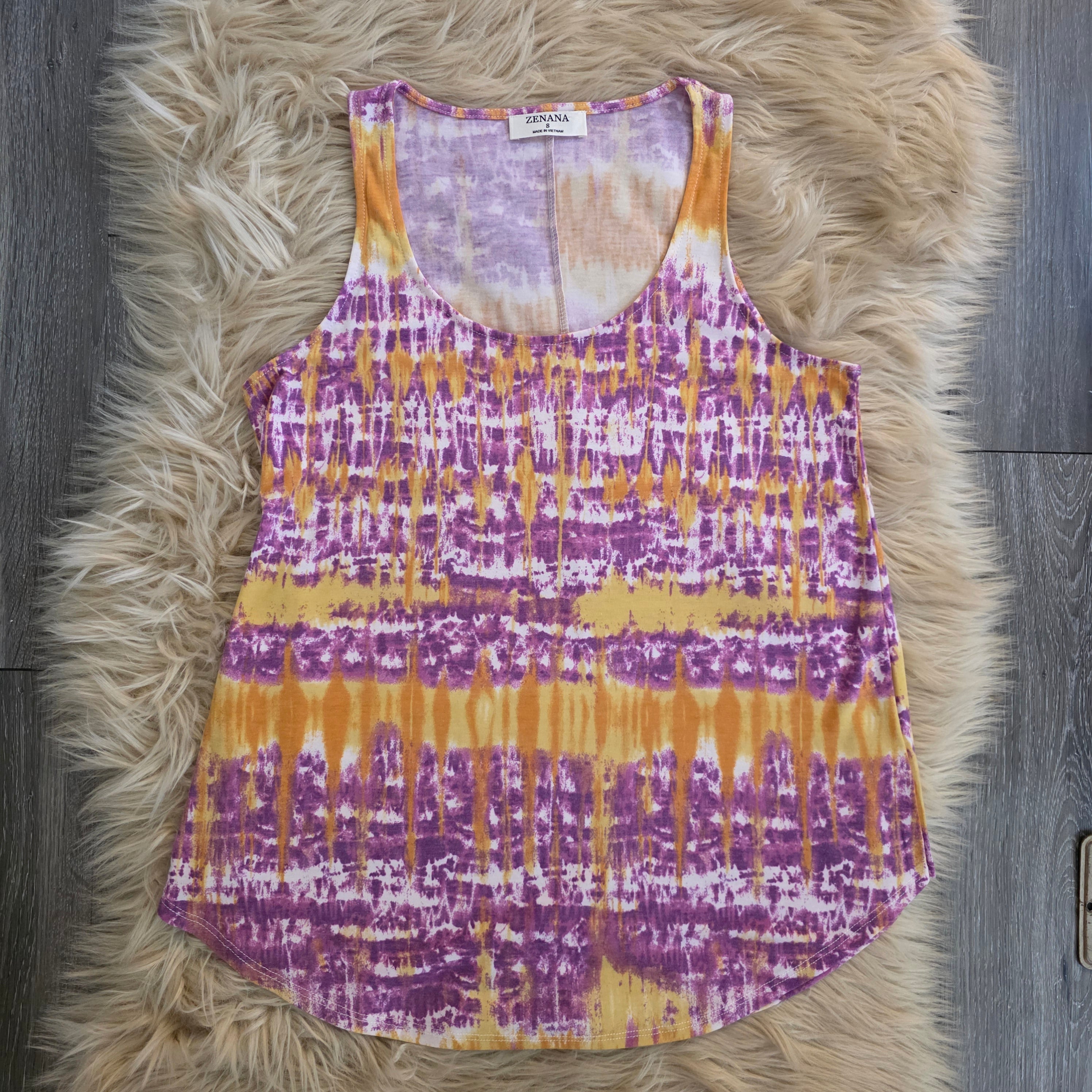 Sunset Tank Tank Zenana