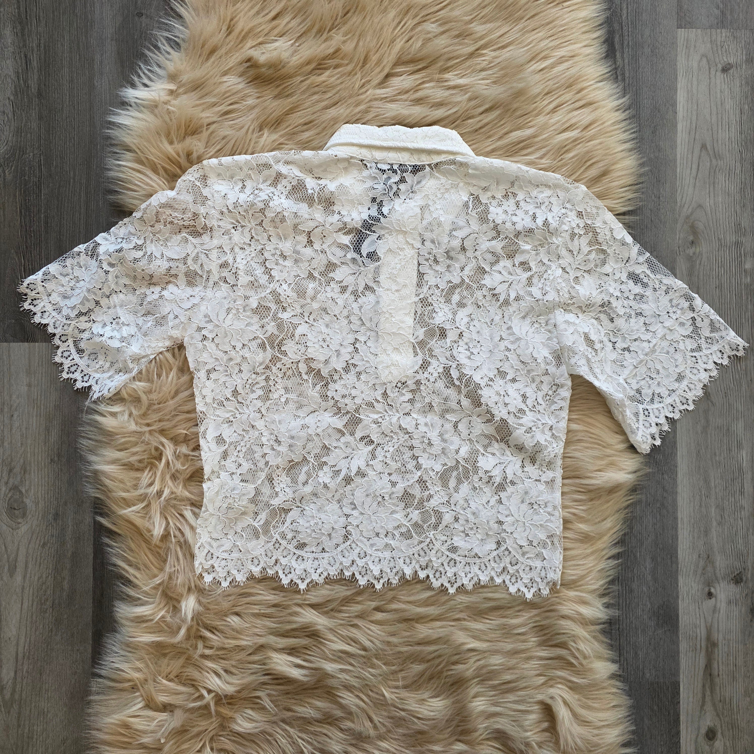 Monette Lace Top Blouse Steve Madden