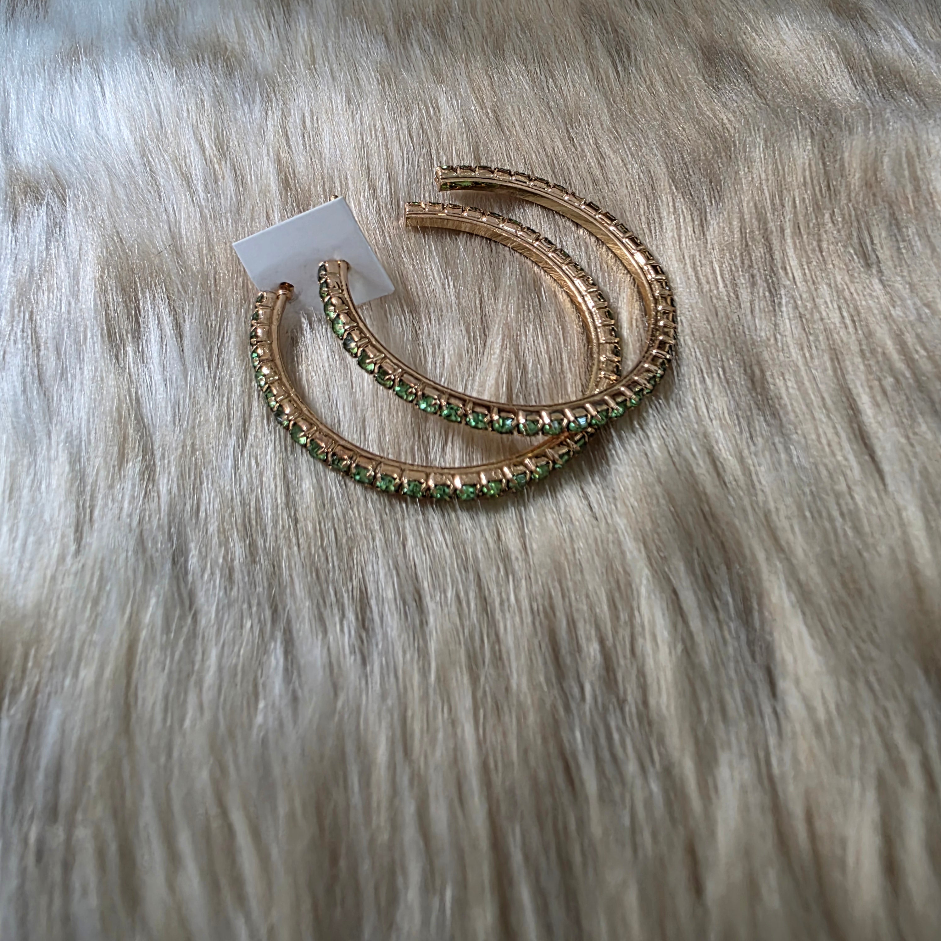Lucky Charm Hoops Earrings Vintage Vibes Boutique