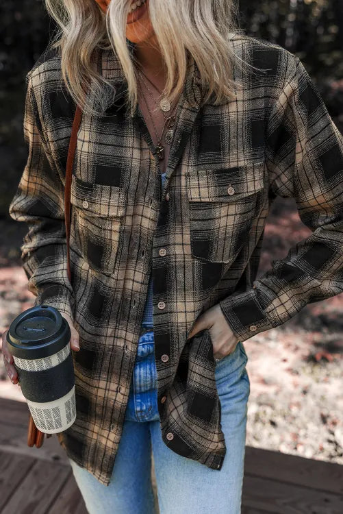Mariah Flannel Vintage Vibes Boutique