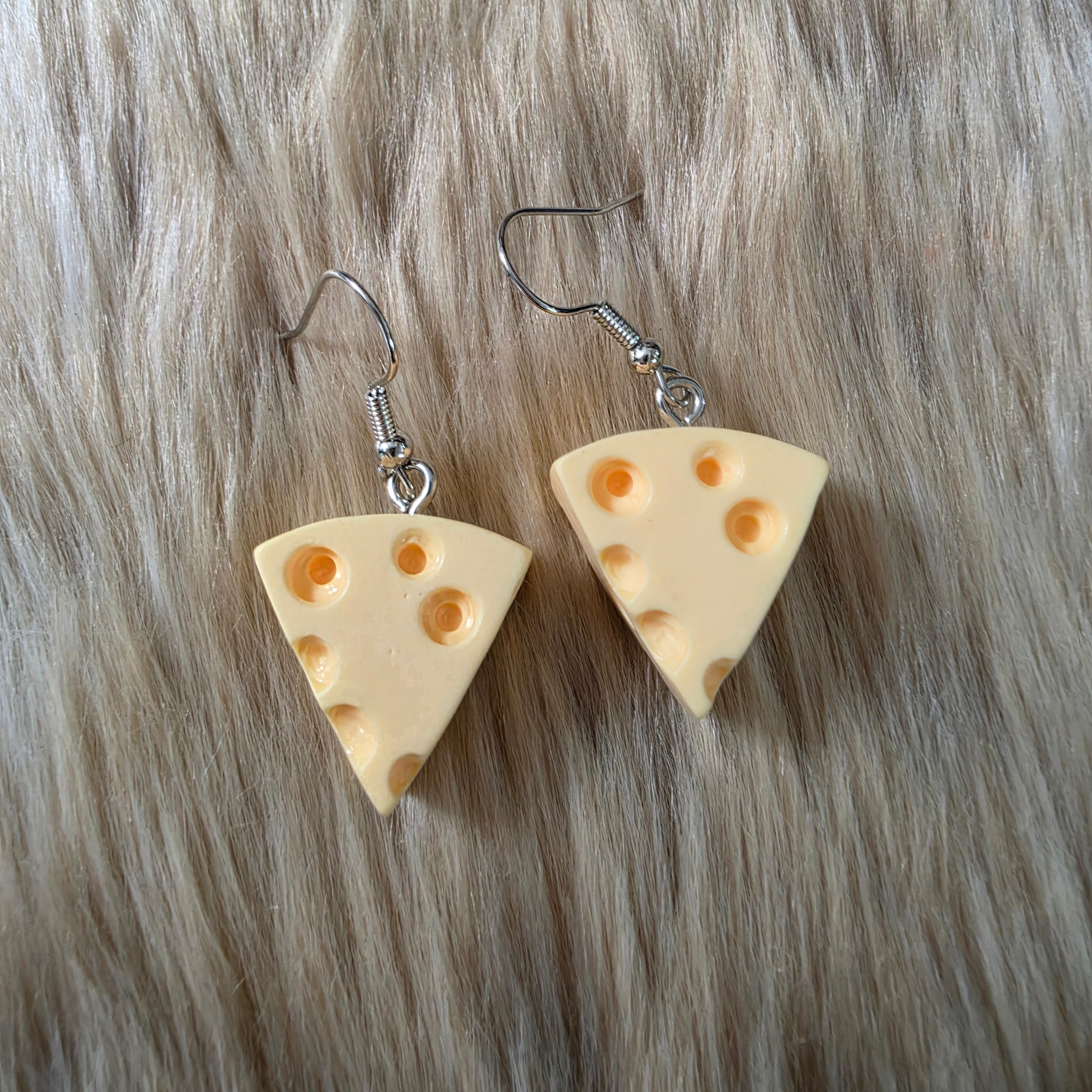 Cheese Earrings Novelty Earrings Vintage Vibes Boutique