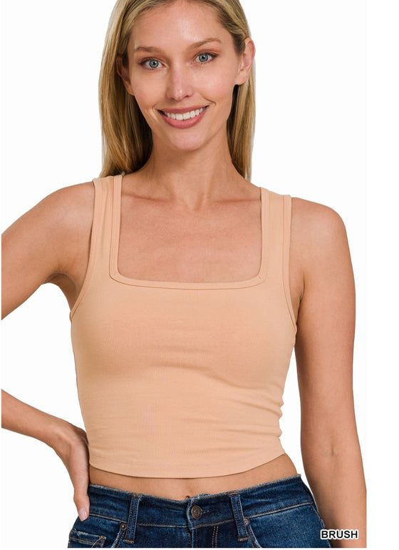 Nude Alexa Crop Zenana