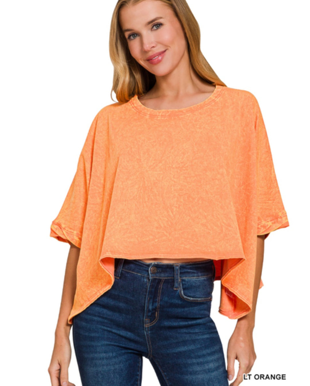 Rayleen Oversized Tee Zenana