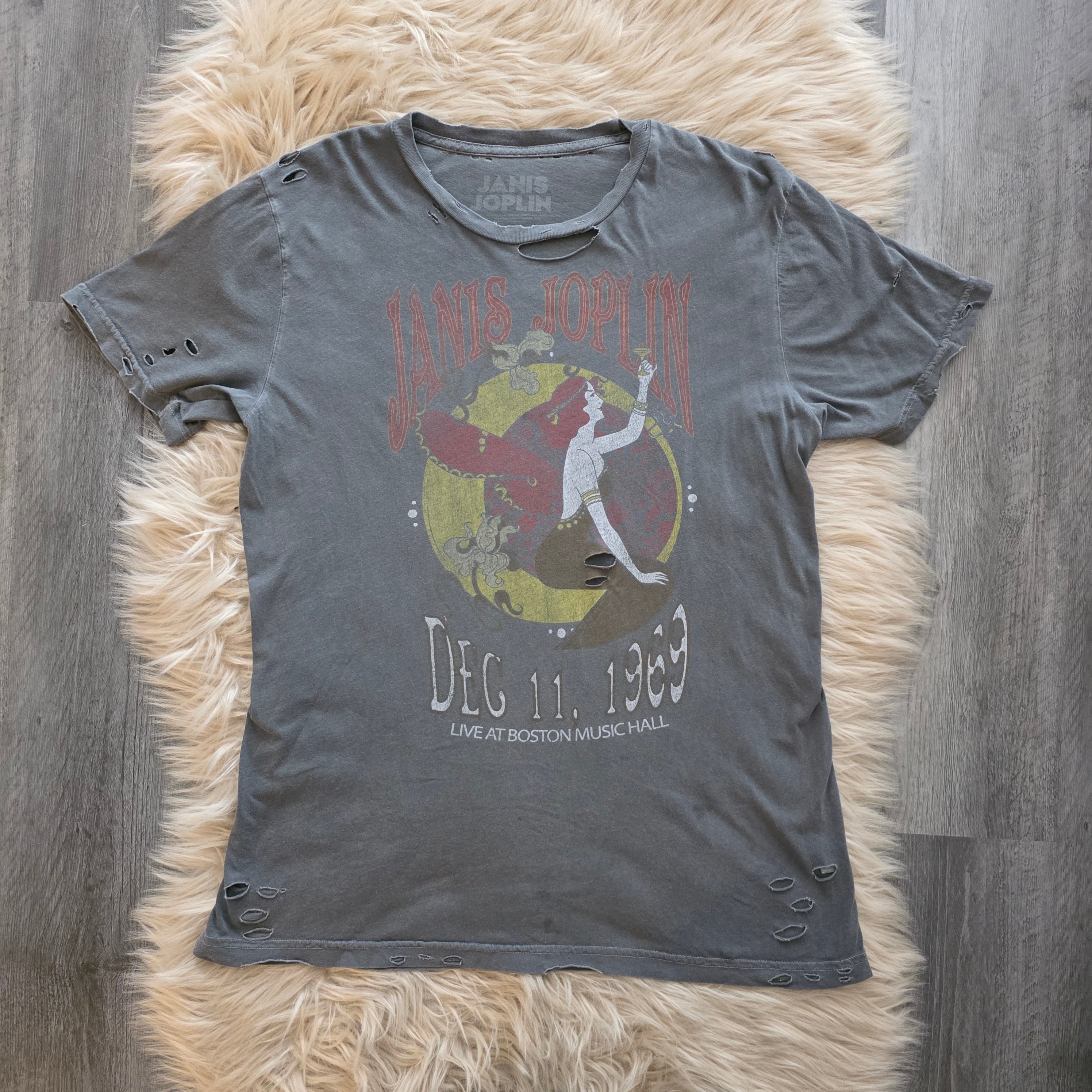 Janis Joplin Tee Band Tee Vintage Vibes Boutique