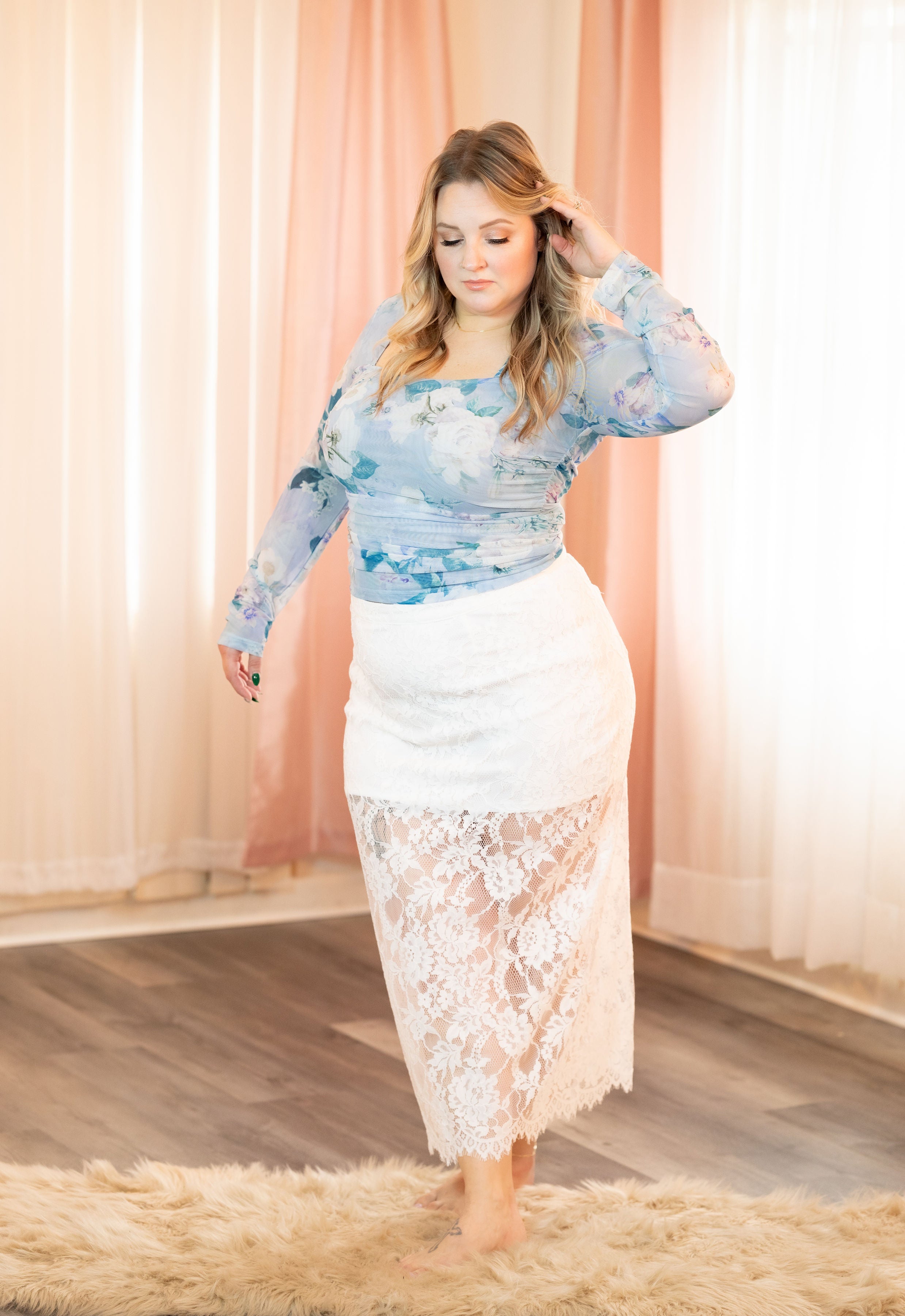 Monette Lace Maxi Skirt Maxi Skirt Steve Madden