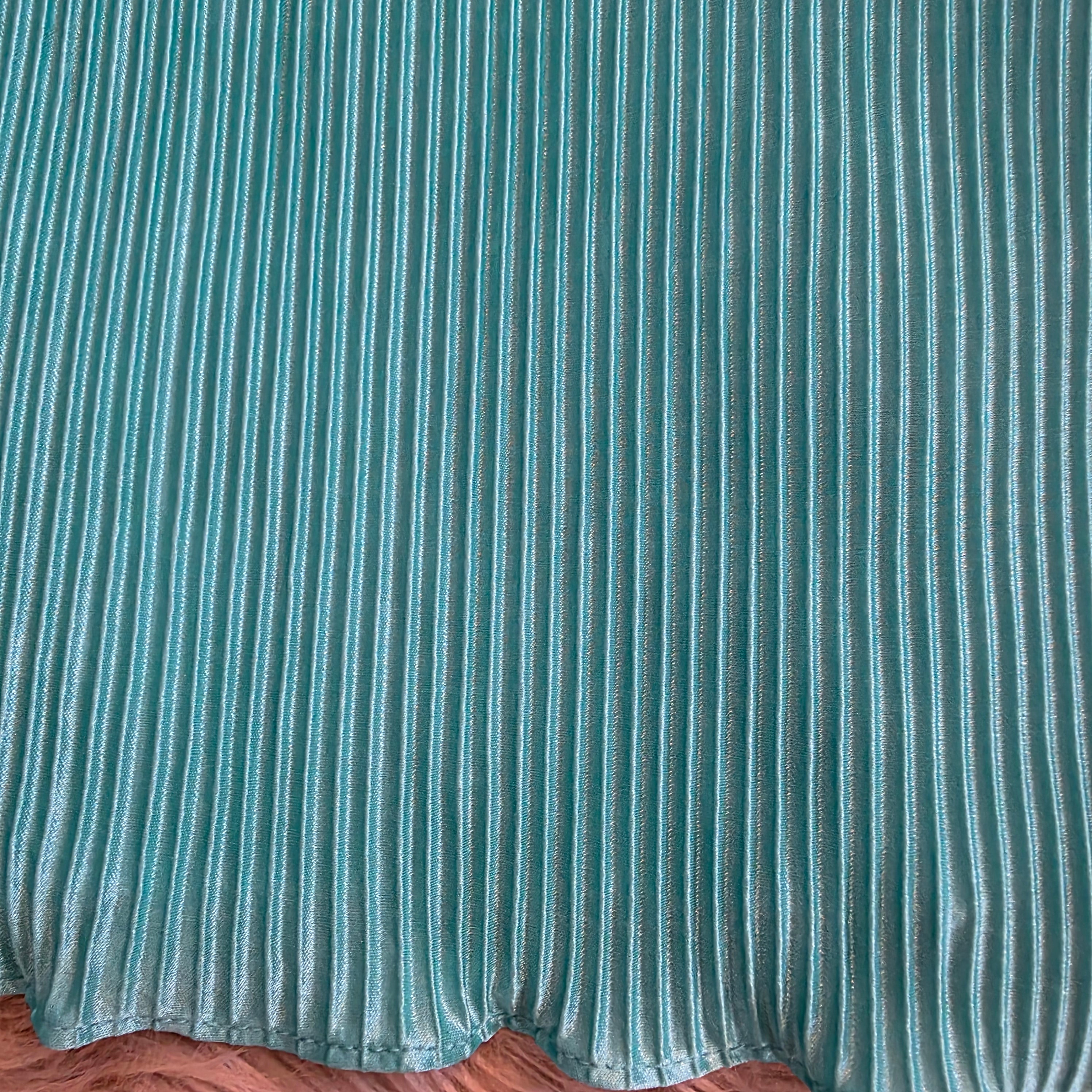 Sea Glass Pleated Dress Mini Dress She + Sky