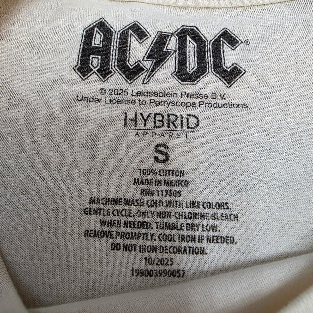 ACDC About to Rock Tee Vintage Vibes Boutique