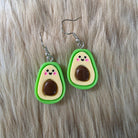 Avocado Earrings Novelty Earrings Vintage Vibes Boutique