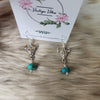 Western Skull Earrings Vintage Vibes Boutique