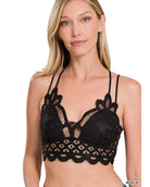 Black Bralette Bralette Zenana