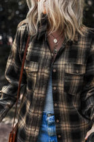 Franny Flannel Basic Top Vintage Vibes Boutique