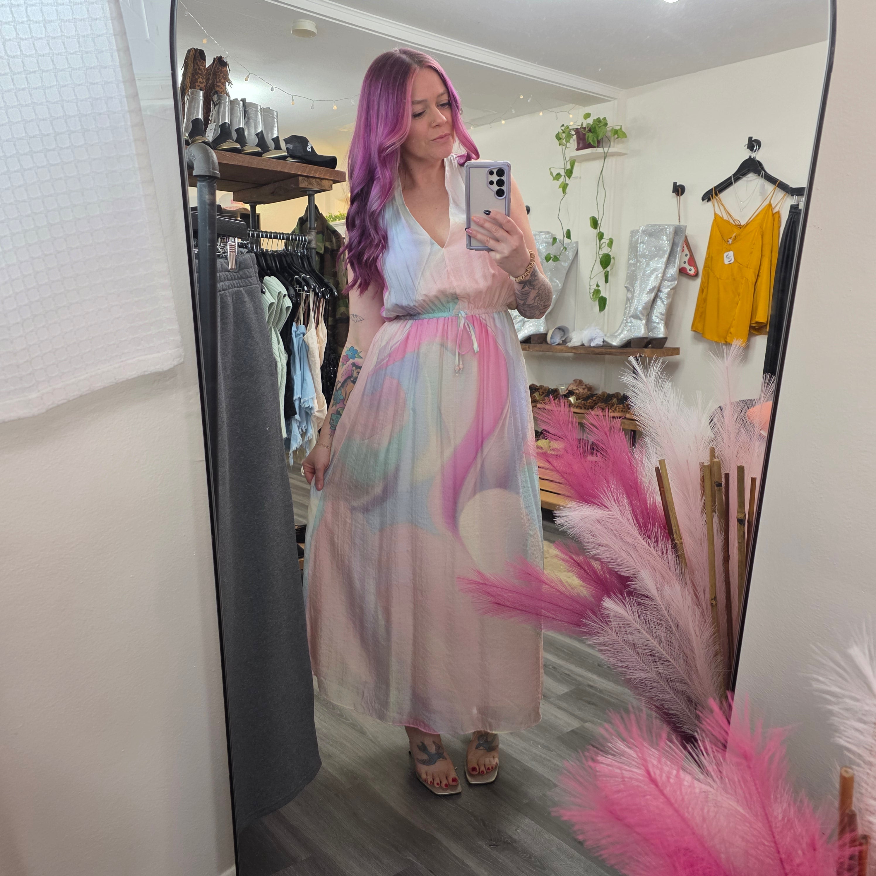 Crawford Dress Maxi Dress Steve Madden