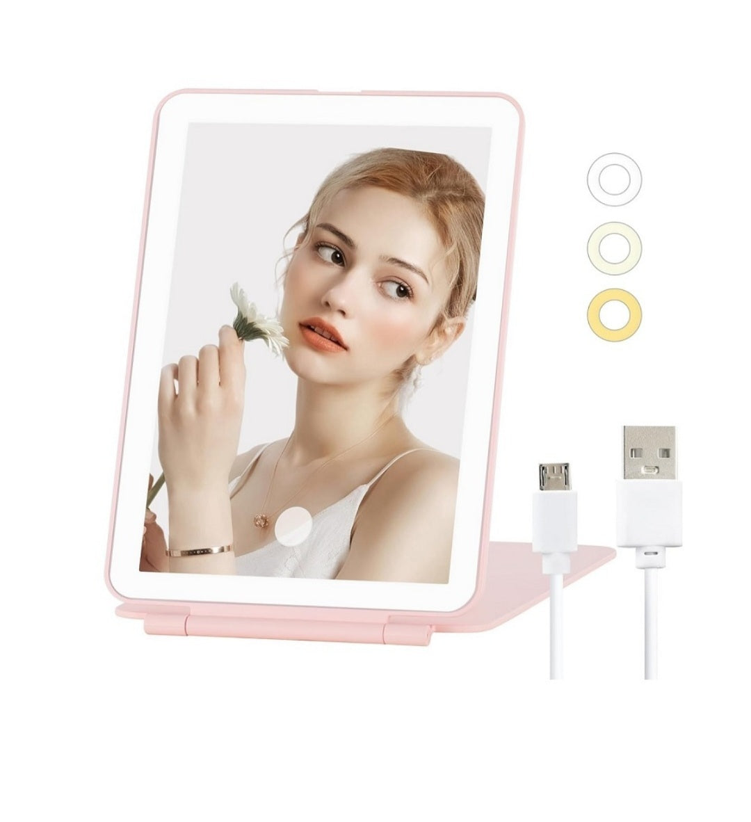 Lighted Mirror Giftables Vintage Vibes Boutique