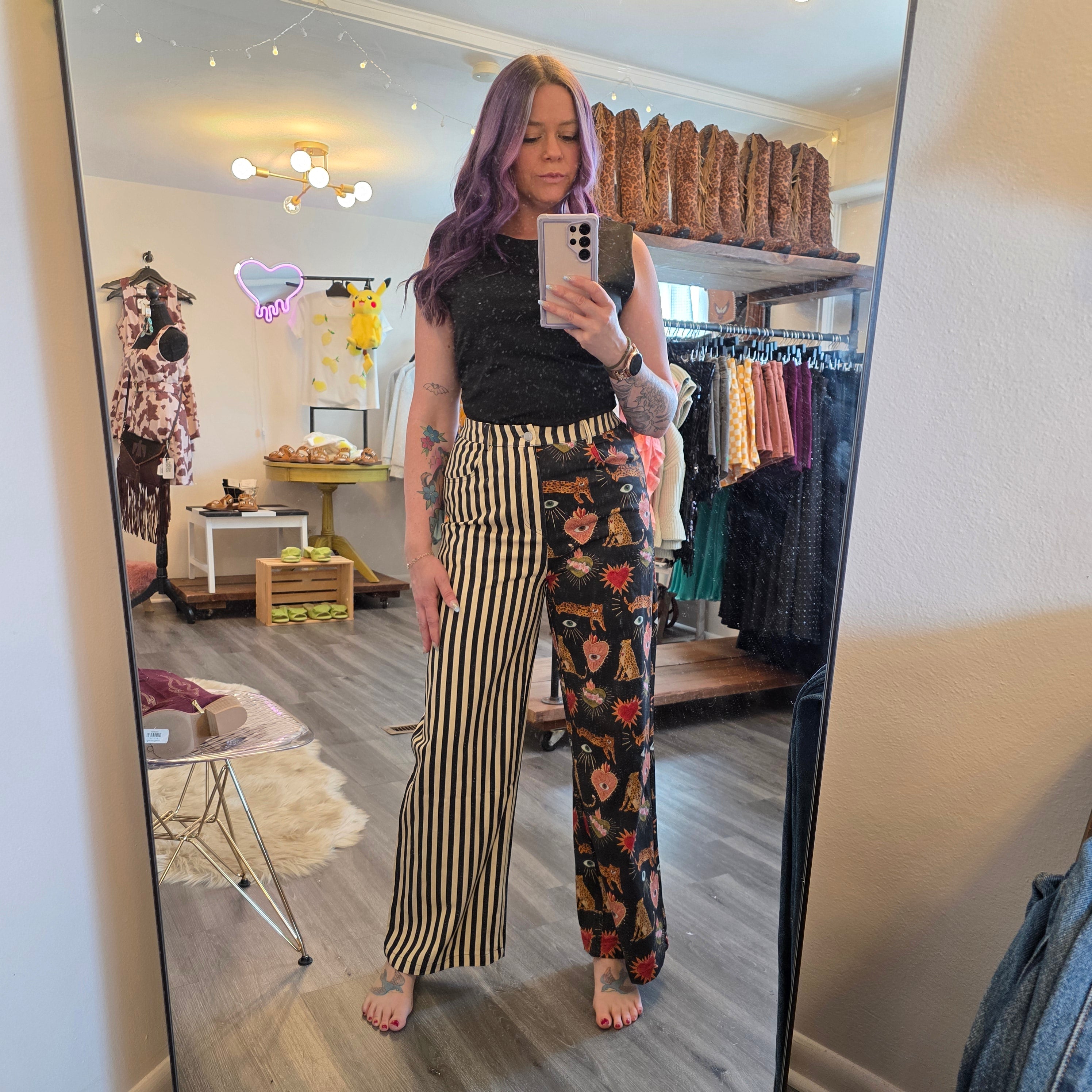 Split Personality Jeans Wide Leg Jeans Jade by Jane