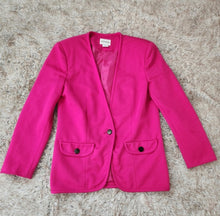  Haberdashery Fuchsia Blazer Vintage Vibes Boutique