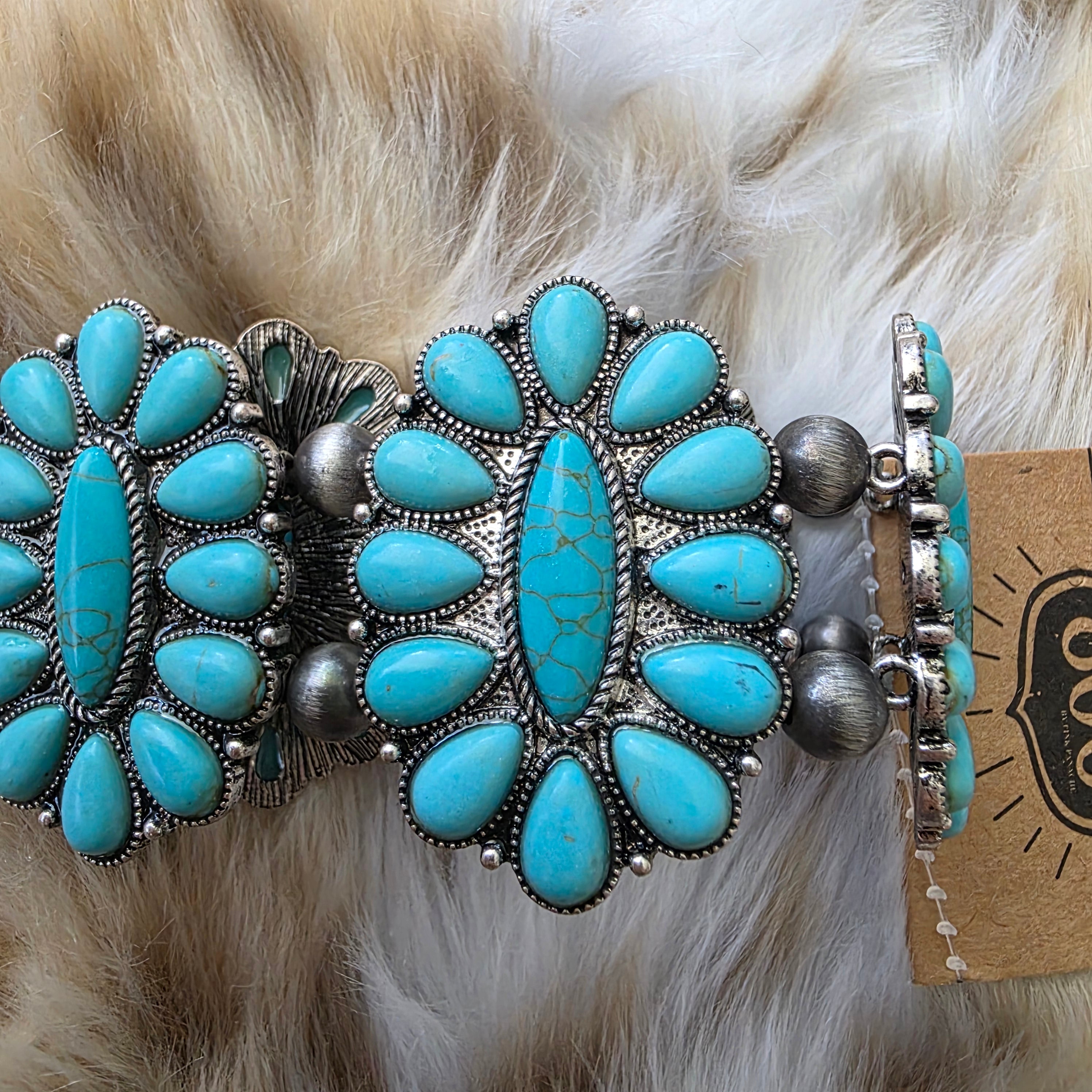 High Desert Bloom Cuff Bracelet Pink Panache