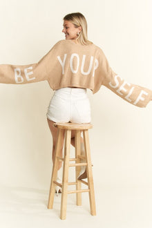  Be Yourself Sweater Jade by Jane