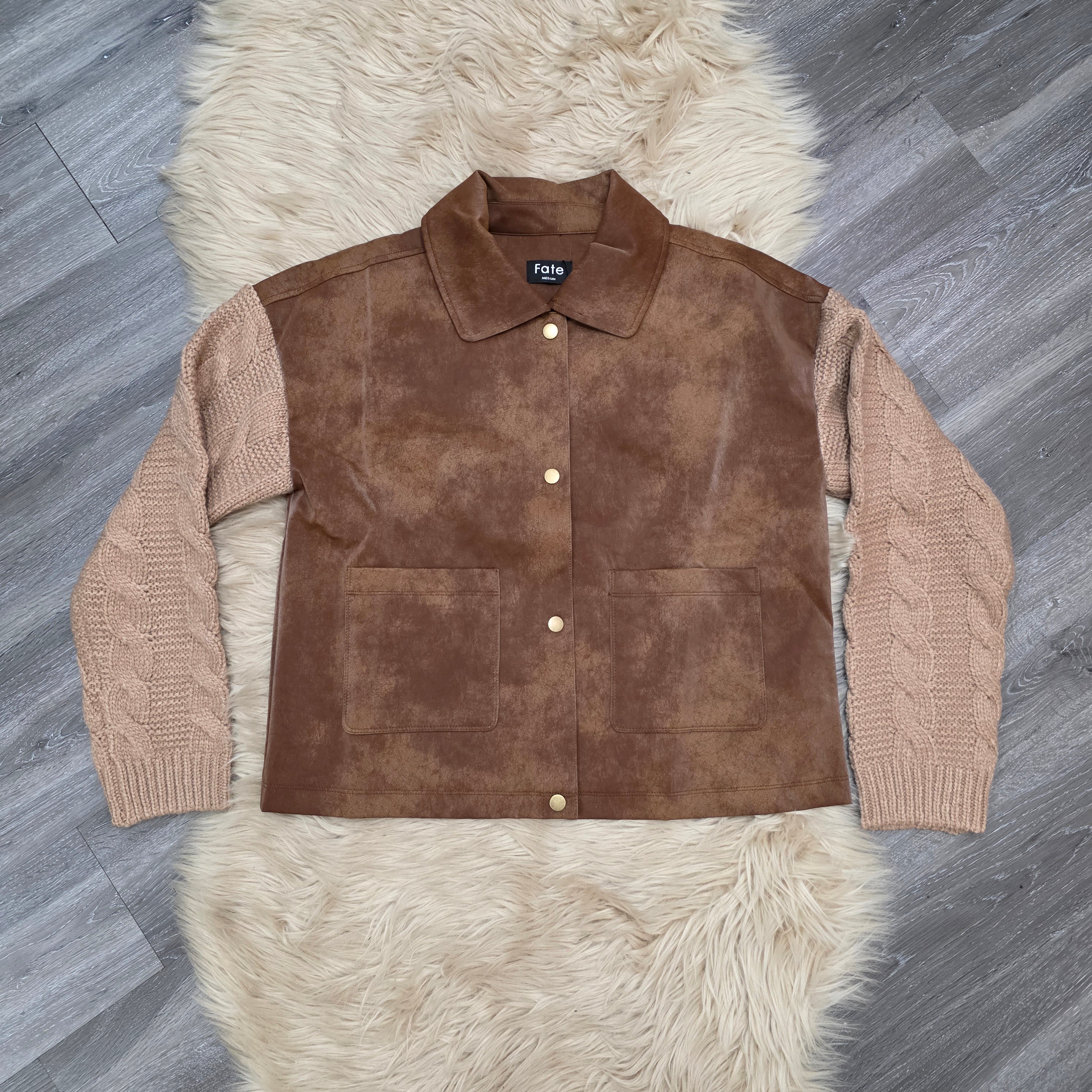 Saddle Stitch Jacket Jacket Fate