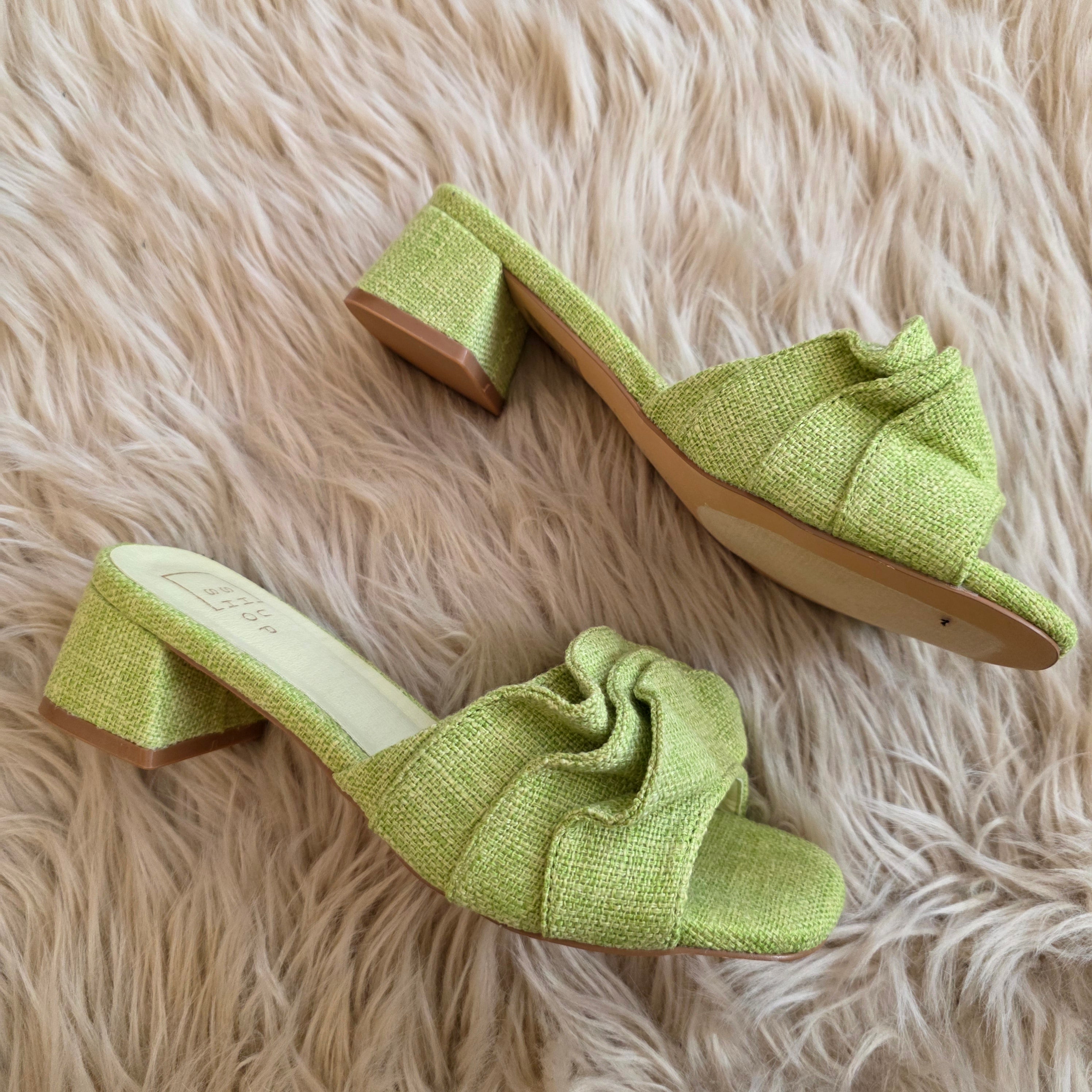 Key Lime Social Heels Heels Shu Shop