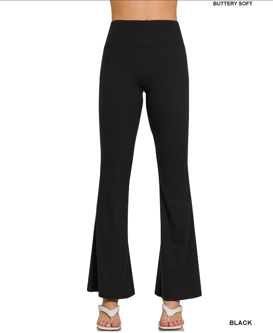 Kick Back Flares Casual Pants Zenana