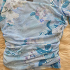 Zinia Floral Mesh Top Blouse Steve Madden