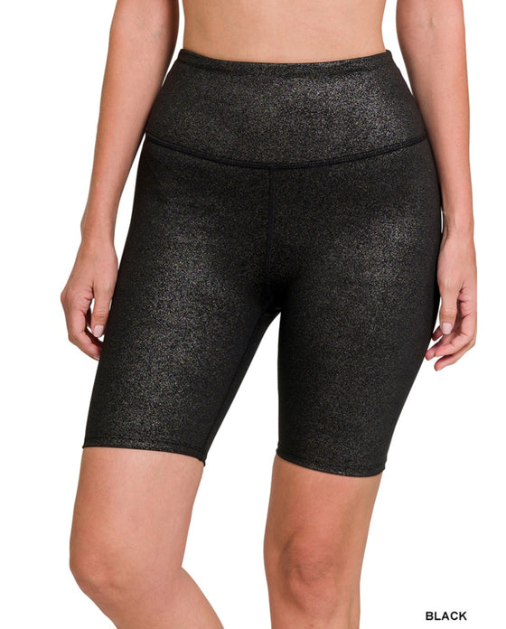 Biker Babe Shorts Zenana
