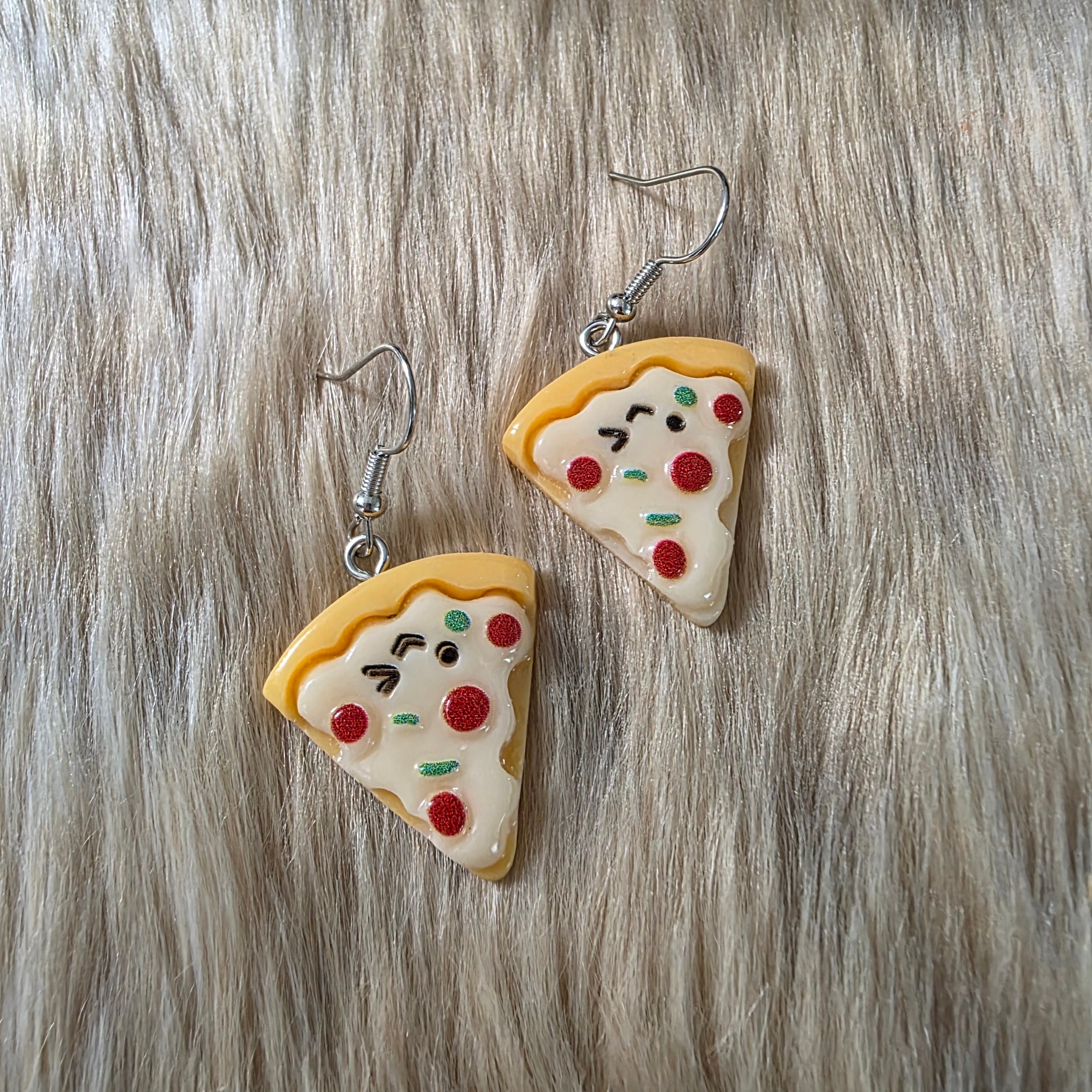 Pizza Earrings Novelty Earrings Vintage Vibes Boutique