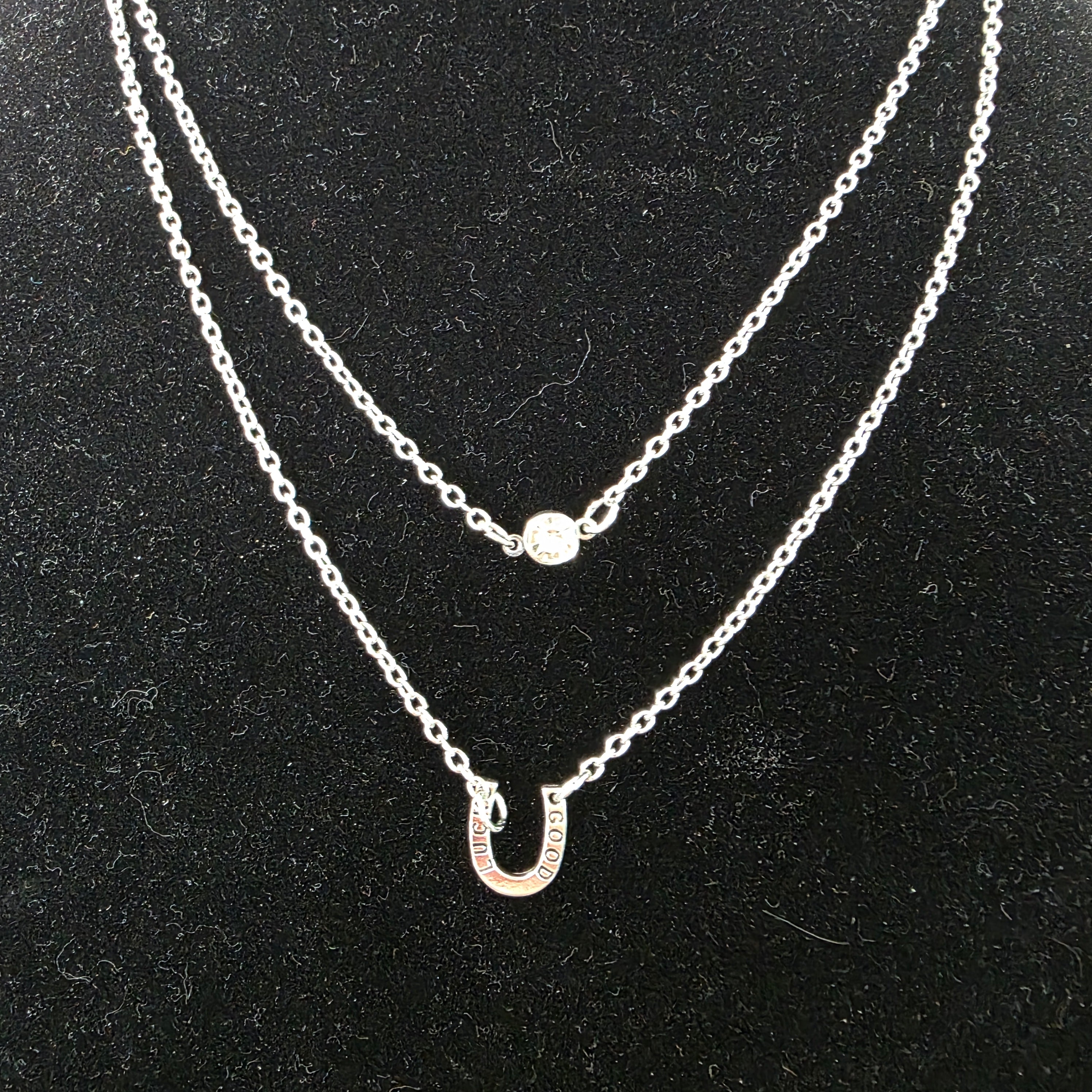 Lucky Streak Layered Necklace Necklace Vintage Vibes Boutique