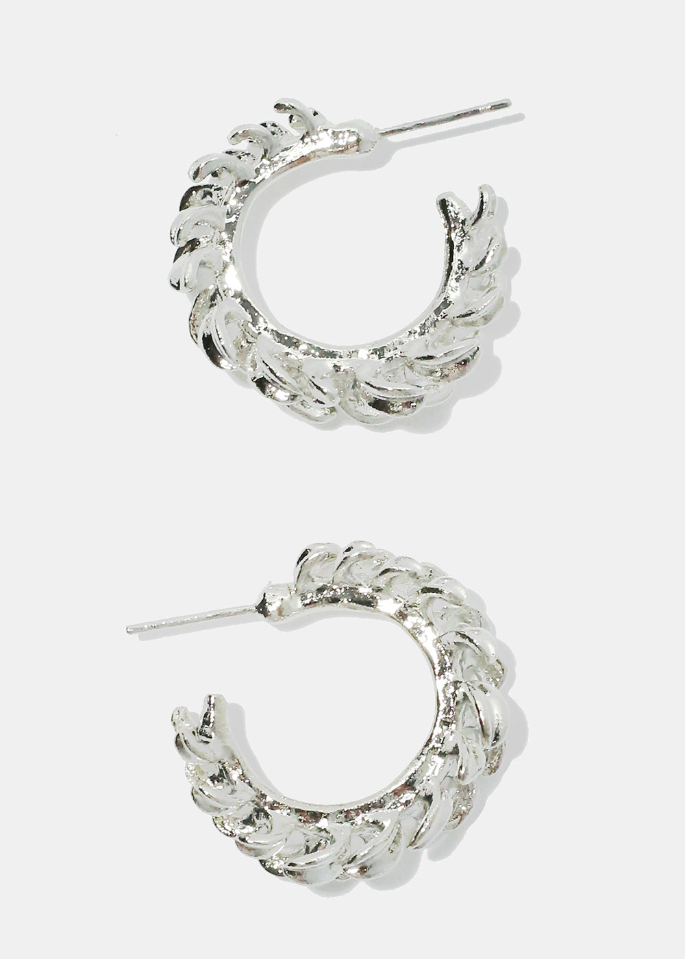 Bay Leaf Hoops Vintage Vibes Boutique