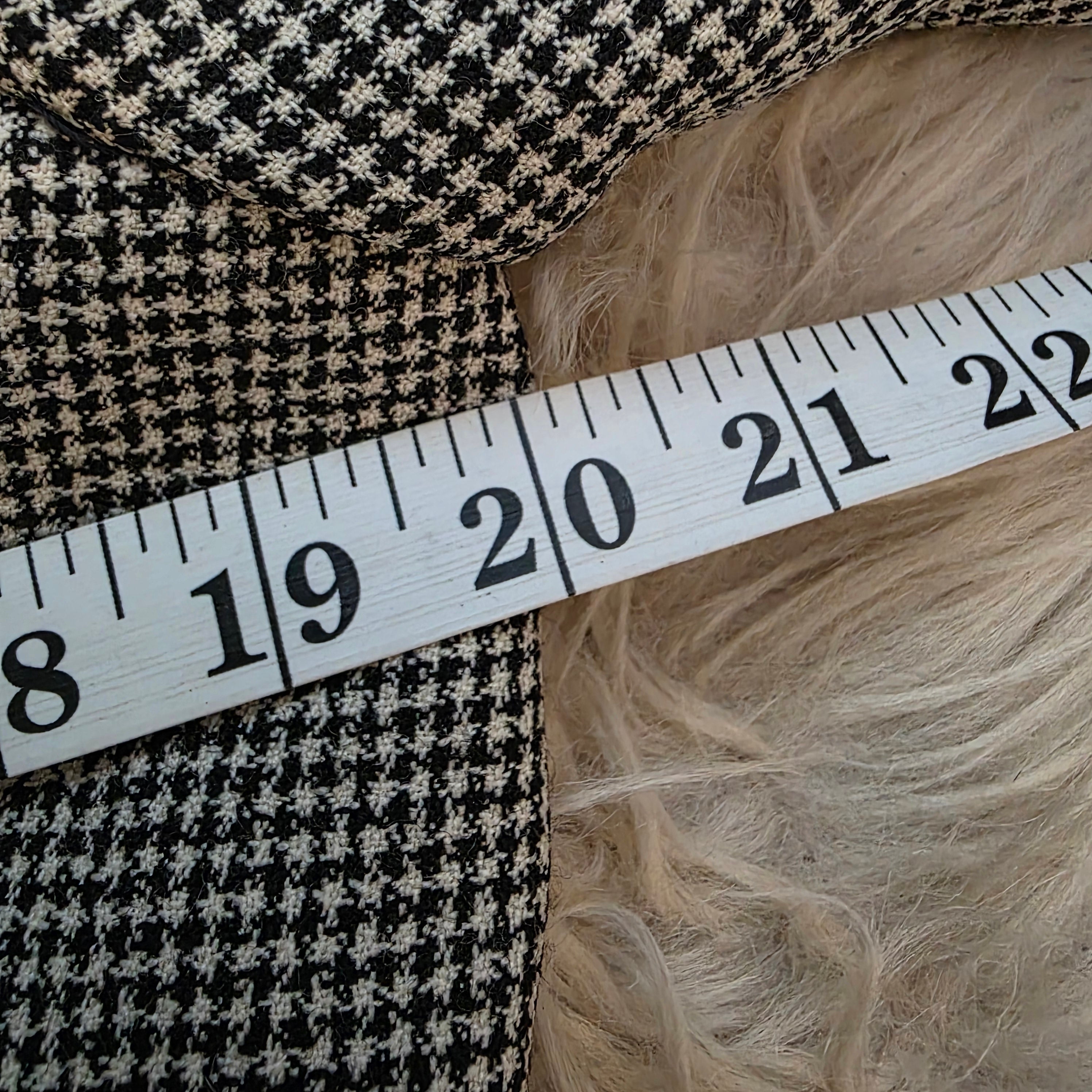 Giorgio Sant Angelo Houndstooth Blazer Vintage Jacket Vintage Vibes Boutique