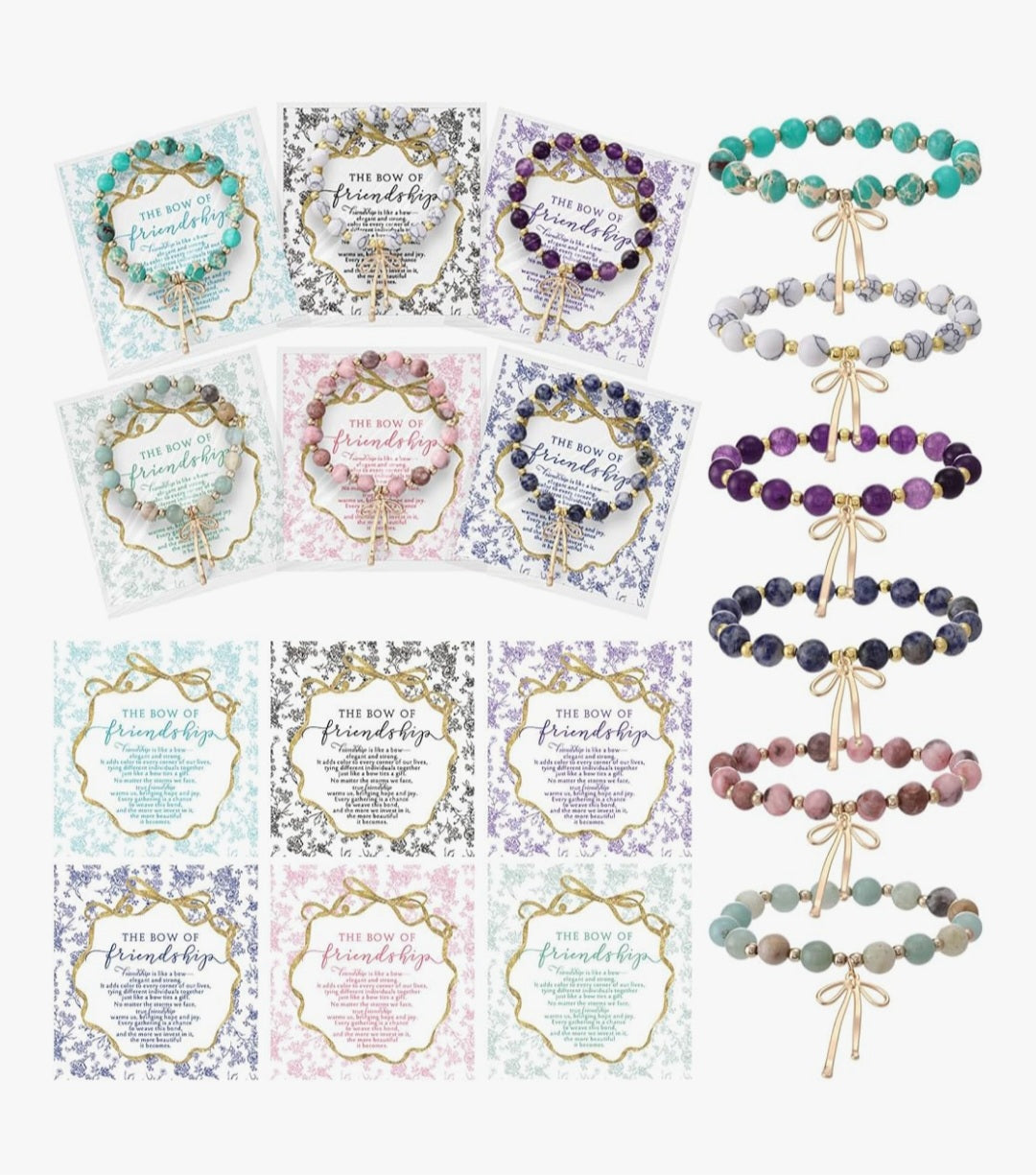 Friendship Bow Bracelets Vintage Vibes Boutique