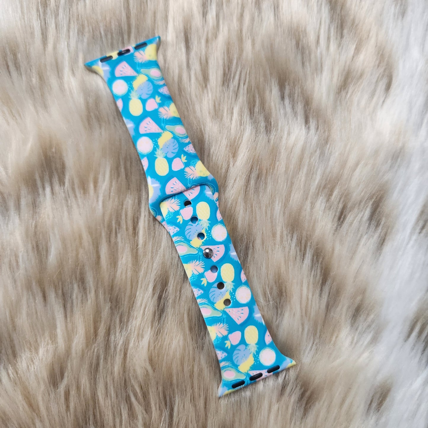 Tropical Fruit Smartwatch Band Vintage Vibes Boutique