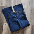 Mudd Y2K Grommet Flares Vintage Vibes Boutique