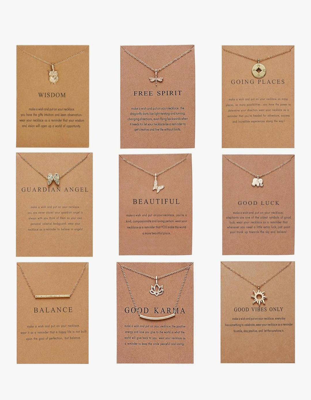 Inspirational Necklace Necklace Vintage Vibes Boutique