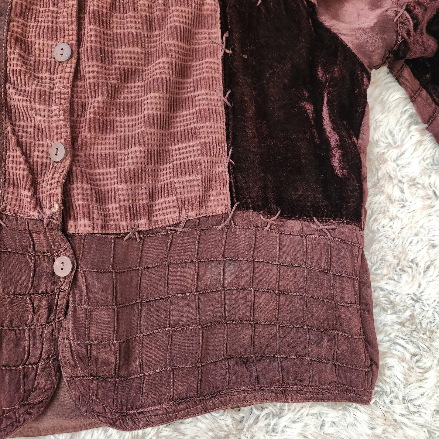 Raaga Patchwork Top Vintage Vibes Boutique