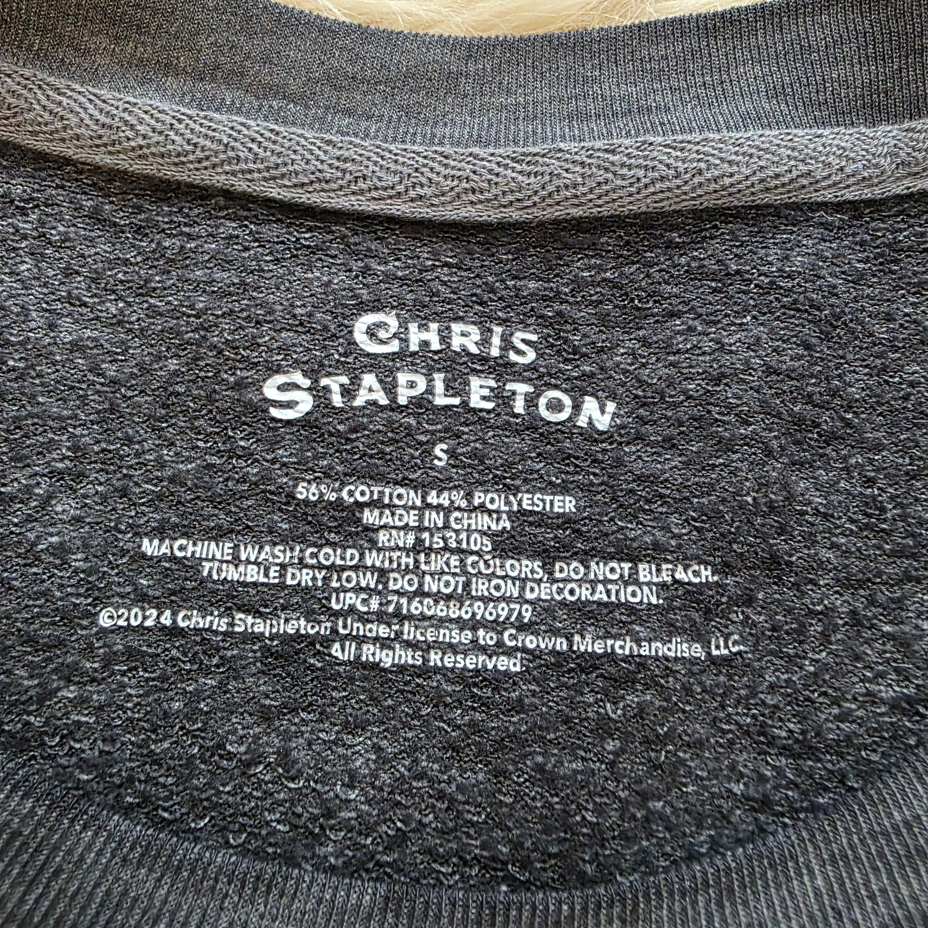 Chris Stapleton Sweatshirt Band Tee Vintage Vibes Boutique