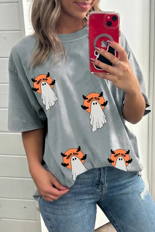 Ghost Him Tee Graphic Tee Vintage Vibes Boutique