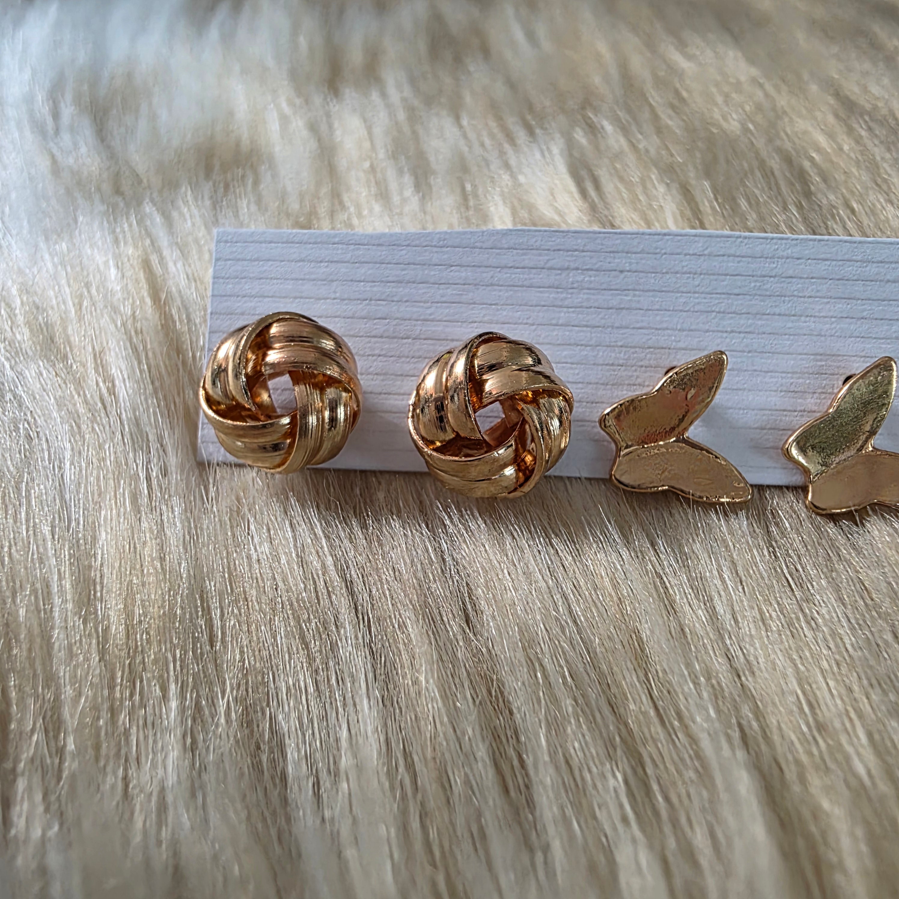Golden Moments Earring Set Earrings Vintage Vibes Boutique