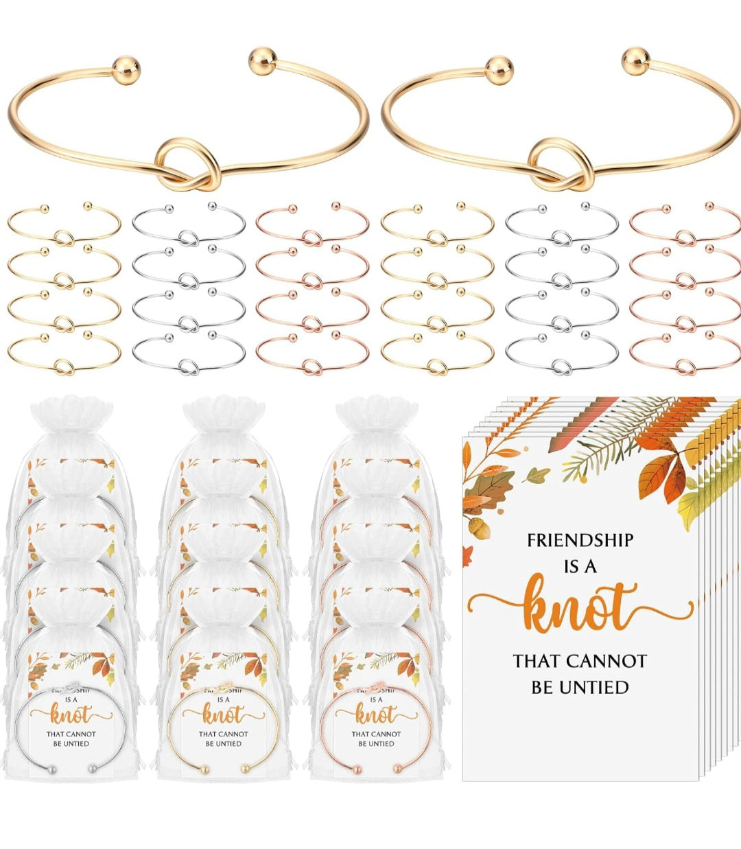 Friendship Knot Bangle Vintage Vibes Boutique