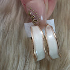 Pearl Glow Hoops Earrings Vintage Vibes Boutique