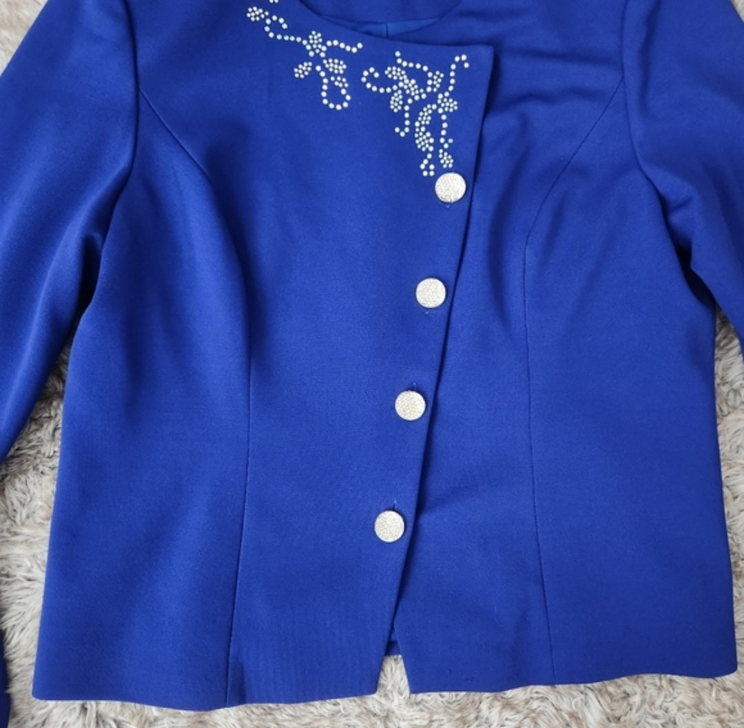 Lisa Rene Bell Sleeve Blazer Vintage Jacket Vintage Vibes Boutique