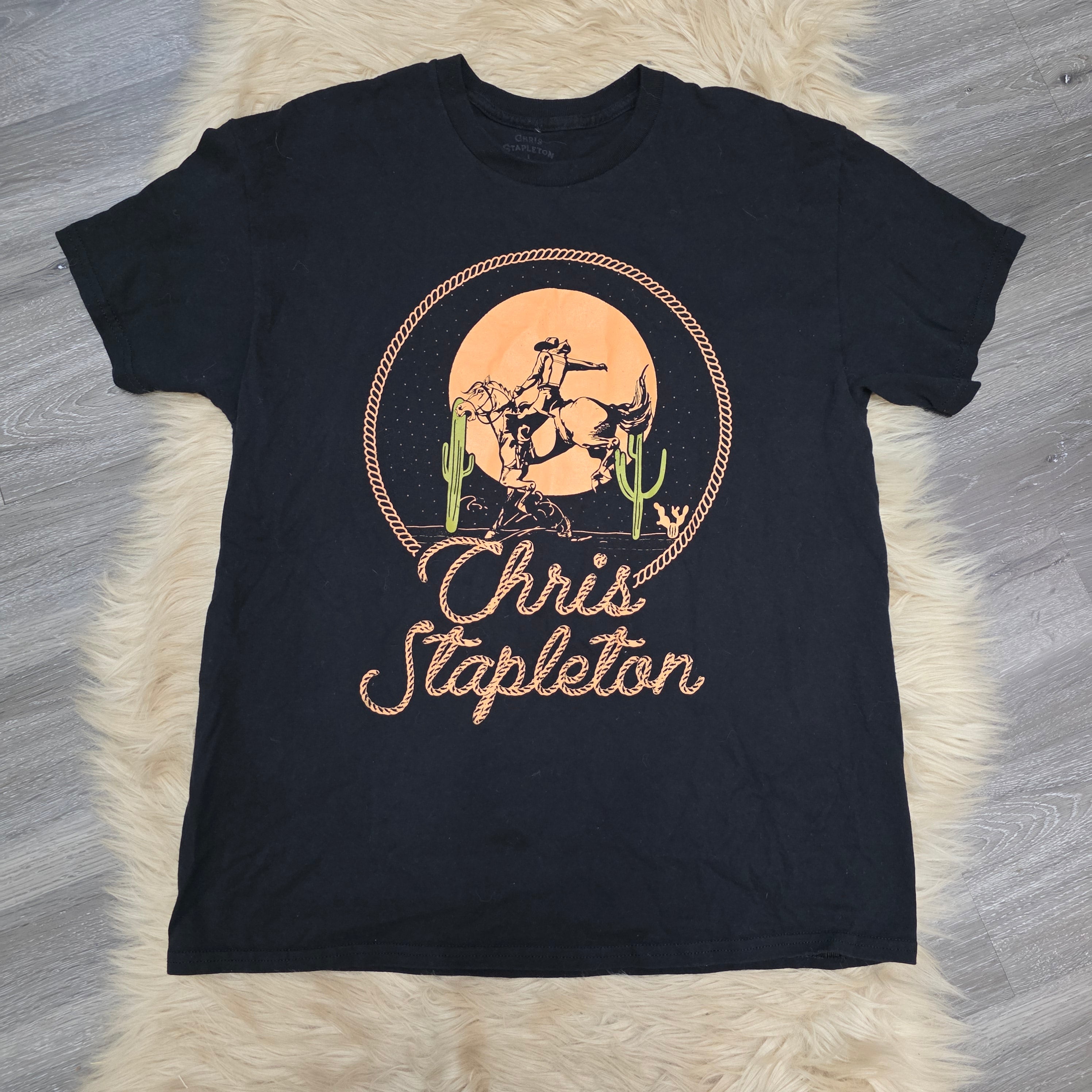 Chris Stapleton Rodeo Tee Band Tee Vintage Vibes Boutique