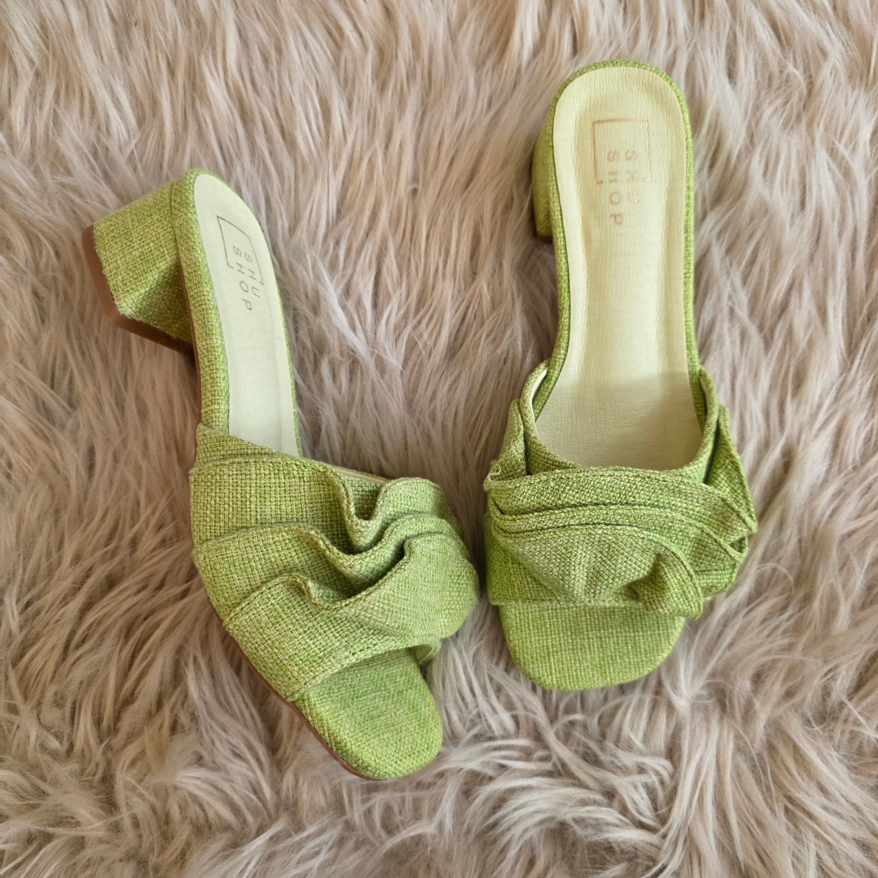 Key Lime Social Heels Heels Shu Shop