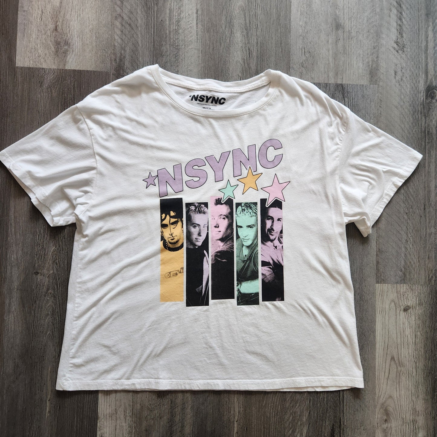 NSync White Tee Vintage Vibes Boutique