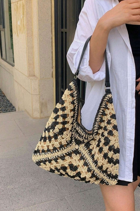 Woven Bucket Bag Zenana
