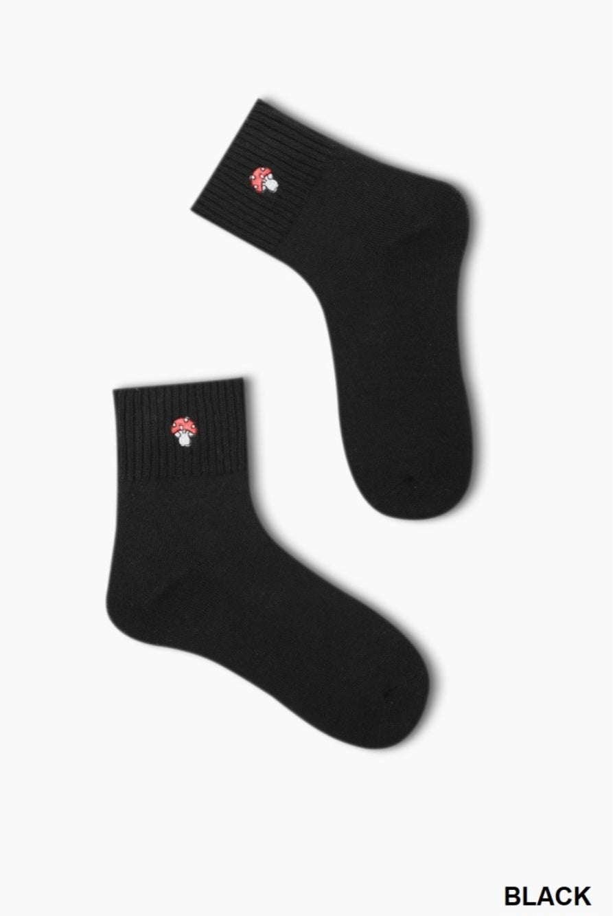 Mushroom Socks Socks Zenana