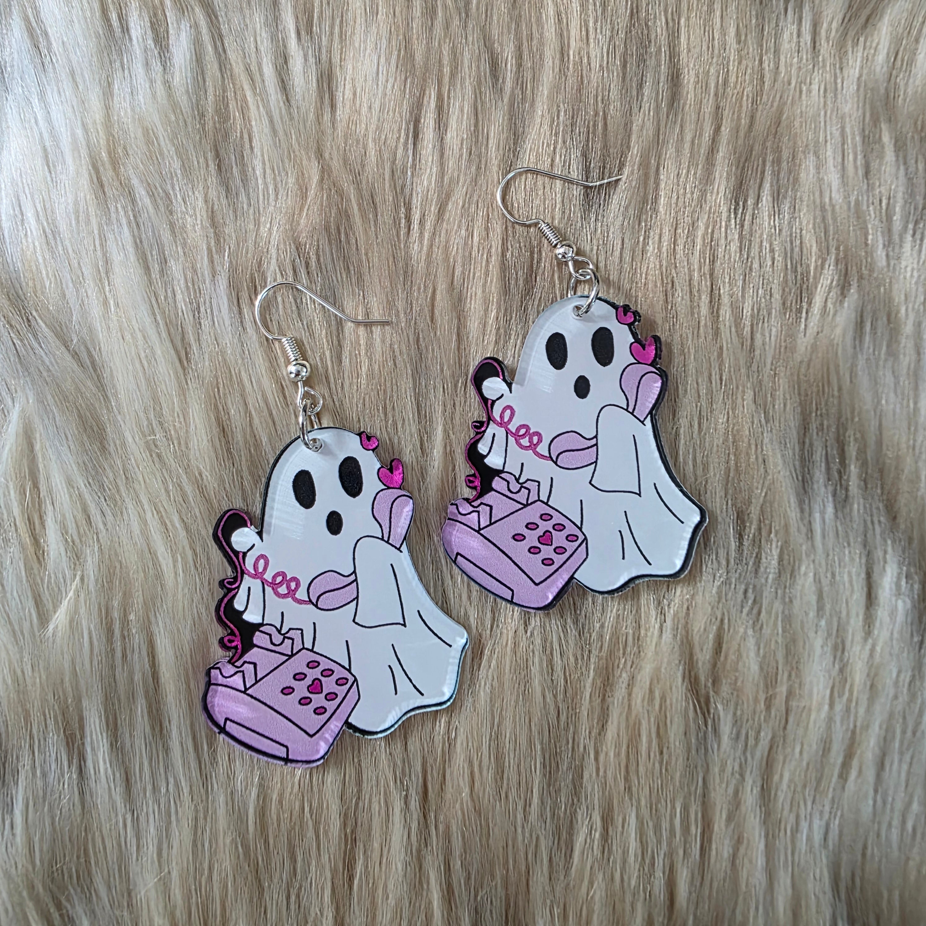 Ghosting You Earrings Novelty Earrings Vintage Vibes Boutique