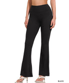 Kick Back Flares Casual Pants Zenana