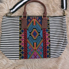 Wanderlust Satchel Shoulder Bag Jen & Co.